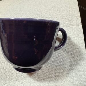 Fiesta ware cup purple
